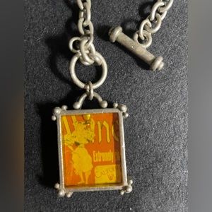 Vintage Victorian Collection Chain Necklace With Pendant